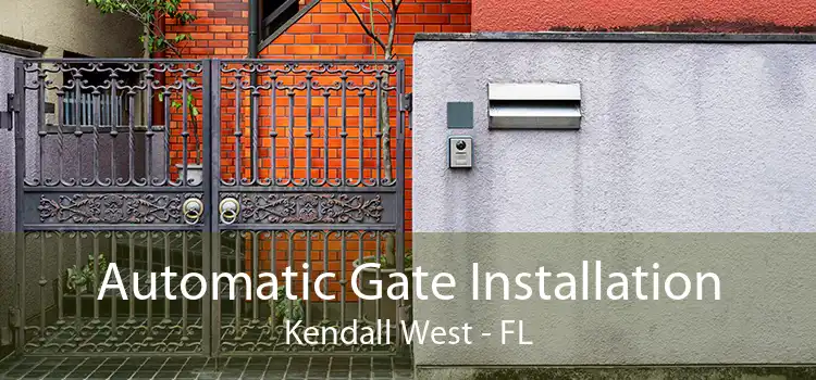 Automatic Gate Installation Kendall West - FL