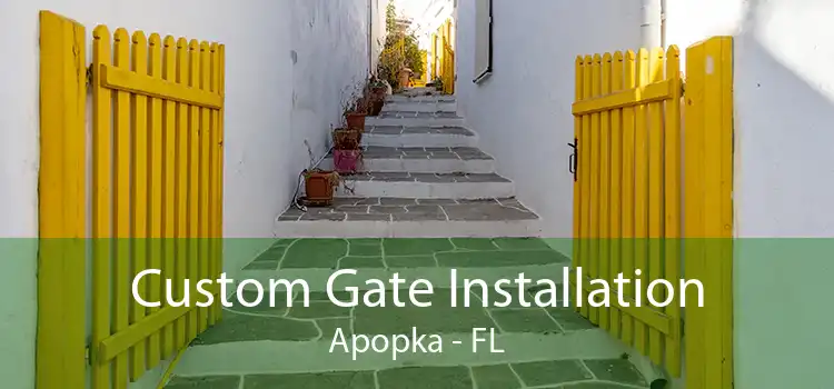 Custom Gate Installation Apopka - FL