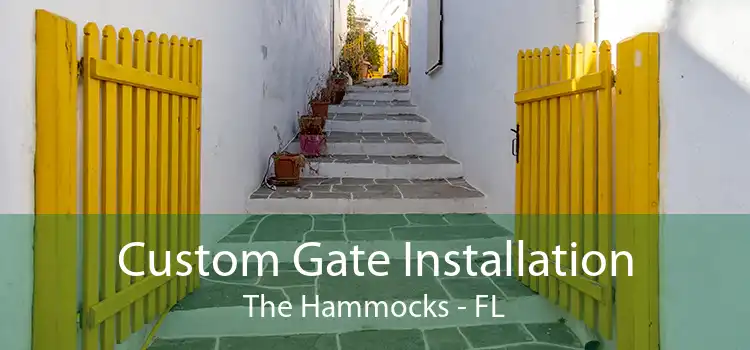 Custom Gate Installation The Hammocks - FL