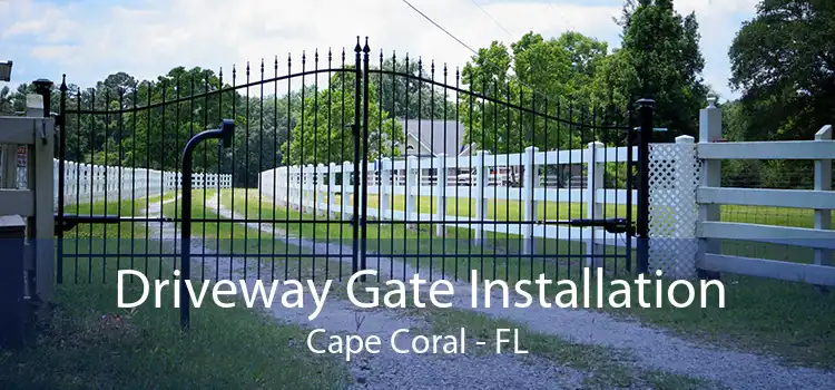 Driveway Gate Installation Cape Coral - FL