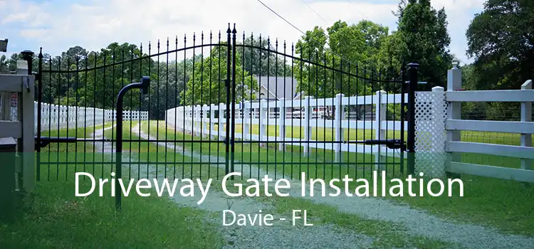 Driveway Gate Installation Davie - FL