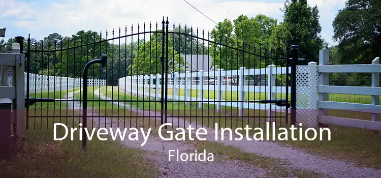 Driveway Gate Installation Florida