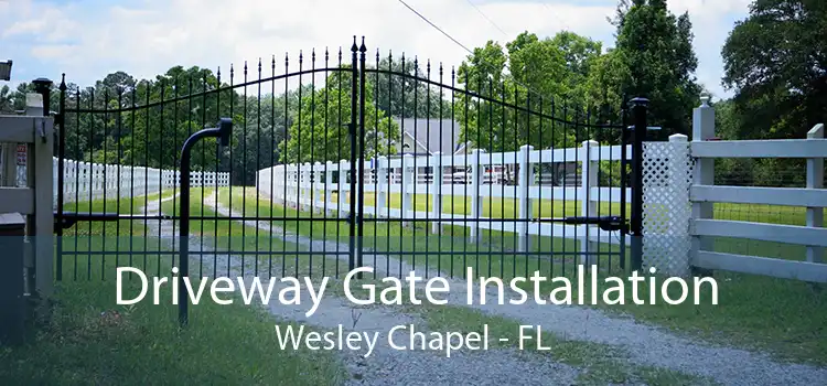 Driveway Gate Installation Wesley Chapel - FL