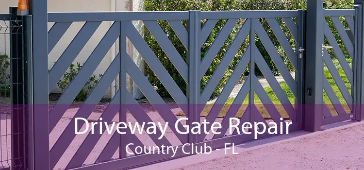 Driveway Gate Repair Country Club - FL