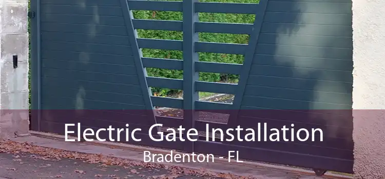 Electric Gate Installation Bradenton - FL