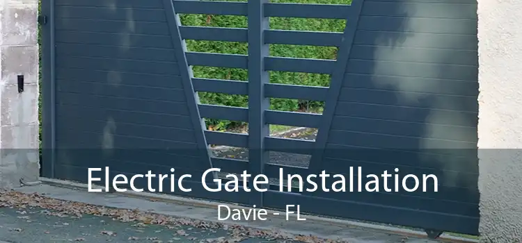 Electric Gate Installation Davie - FL