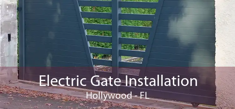 Electric Gate Installation Hollywood - FL