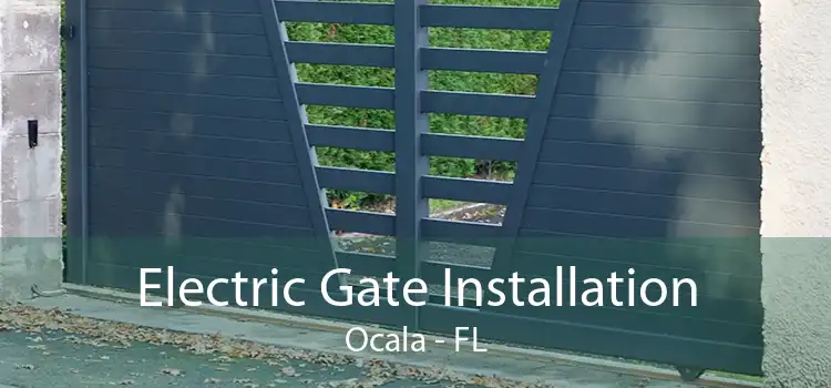 Electric Gate Installation Ocala - FL