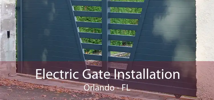 Electric Gate Installation Orlando - FL