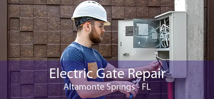 Electric Gate Repair Altamonte Springs - FL