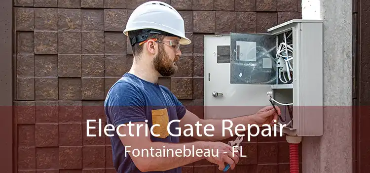 Electric Gate Repair Fontainebleau - FL