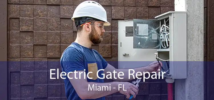 Electric Gate Repair Miami - FL