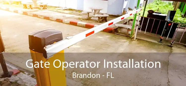 Gate Operator Installation Brandon - FL