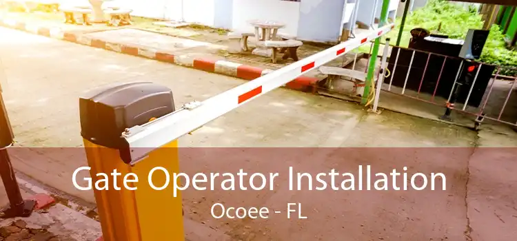 Gate Operator Installation Ocoee - FL